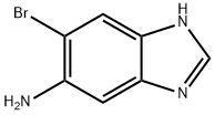 6-Bromo-1H-benzoimidazol-5-ylamine 结构式