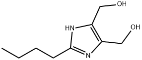 2-正丁基-4,5-二羟甲基咪唑, 136317-69-6, 结构式