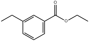 3-乙基苯甲酸乙酯 结构式