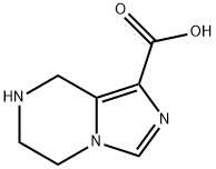 IMIDAZO[1,5-A]PYRAZINE-1-CARBOXYLIC ACID, 5,6,7,8-TETRAHYDRO-, 1368103-13-2, 结构式