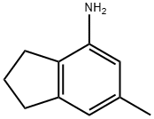 6-METHYL-2,3-DIHYDRO-1H-INDEN-4-AMINE Struktur