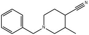 1-benzyl-3-methylpiperidine-4-carbonitrile Structure