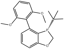 (S)-3-(叔丁基)-4-(2,6-二甲氧基苯基)-2,3-二氢苯并[D][1,3]氧,膦戊轭,1373432-09-7,结构式