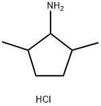 : 2,5二甲基-环戊胺盐酸盐 结构式