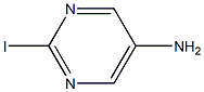 2-Iodo-pyrimidin-5-ylamine Structure