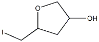 5-(iodomethyl)oxolan-3-ol Struktur