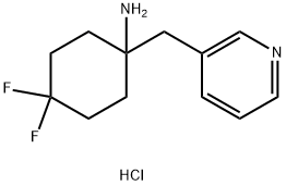 4,4-Difluoro-1-(pyridin-3-ylmethyl)cyclohexan-1-amine dihydrochloride