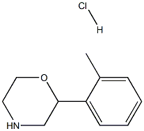 2-(邻甲苯基)吗啉盐酸盐, 1384080-51-6, 结构式