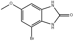 4-Bromo-6-methoxy-1,3-dihydro-benzoimidazol-2-one|