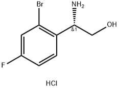 (2S)-2-AMINO-2-(2-BROMO-4-FLUOROPHENYL)ETHAN-1-OL HYDROCHLORIDE|1391430-16-2