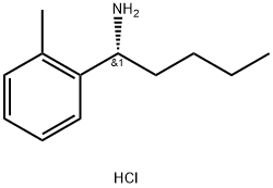 (1R)-1-(2-METHYLPHENYL)PENTYLAMINE HYDROCHLORIDE Structure