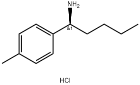 (1S)-1-(4-METHYLPHENYL)PENTYLAMINE HYDROCHLORIDE,1391497-98-5,结构式