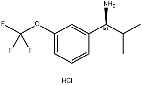 1391526-10-5 (1S)-2-METHYL-1-[3-(TRIFLUOROMETHOXY)PHENYL]PROPYLAMINE HYDROCHLORIDE
