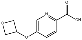 5-(Oxetan-3-yloxy)pyridine-2-carboxylicacid Structure