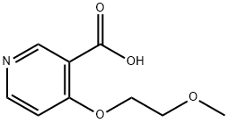 4-(2-Methoxyethoxy)pyridine-3-carboxylicacid Structure