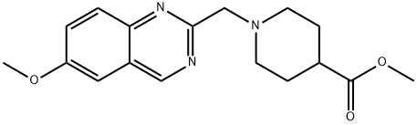 methyl 1-((6-methoxyquinazolin-2-yl)methyl)piperidine-4-carboxylate|