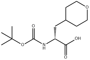 (2R)-2-{[(tert-butoxy)carbonyl]amino}-3-(oxan-4-yl)propanoic acid|(2R)-2-{[(tert-butoxy)carbonyl]amino}-3-(oxan-4-yl)propanoic acid