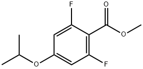 2,6-difluoro-4-isopropoxybenzoic acid Structure