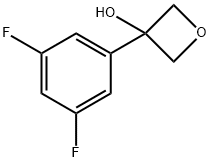 3-(3,5-difluorophenyl)oxetan-3-ol Structure