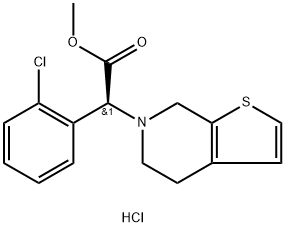 氯吡格雷杂质B盐酸盐,1396607-35-4,结构式