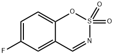 6-fluorobenzo[e][1,2,3]oxathiazine 2,2-dioxide Structure