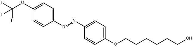 (E)-6-(4-((4-(trifluoromethoxy)phenyl)diazenyl)phenoxy)hexan-1-ol Structure