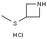 3-Methylthio-azetidine hydrochloride Structure