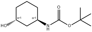 tert-butyl ((1S,3S)-3-hydroxycyclohexyl)carbamate,1425253-99-1,结构式
