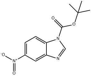 tert-butyl 5-nitro-1H-benzo[d]imidazole-
1-carboxylate