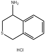 3,4-DIHYDRO-1H-ISOTHIOCHROMEN-4-AMINE HCL Struktur