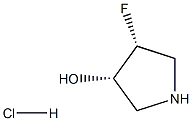 cis-4-fluoropyrrolidin-3-ol hydrochloride|1434142-02-5