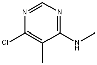 6-Chloro-N,5-dimethylpyrimidin-4-amine, 14394-57-1, 结构式