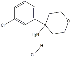 4-(3-Chlorophenyl)oxan-4-amine hydrochloride|1439896-32-8