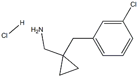[1-(3-Chlorobenzyl)cyclopropyl]methanamine hydrochloride|1439898-23-3