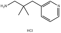 2,2-Dimethyl-3-(pyridin-3-yl)propan-1-amine dihydrochloride Structure