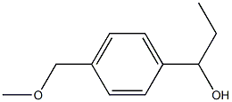 1-(4-Methoxymethylphenyl)-1-propanol Structure