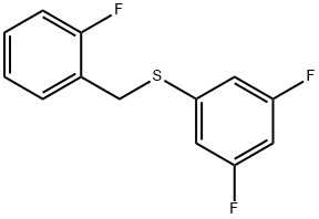 1443353-39-6 (3,5-DIFLUOROPHENYL)(2-FLUOROBENZYL)SULFANE