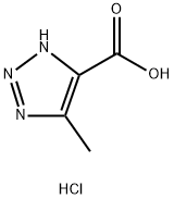 5-Methyl-2H-1,2,3-Triazole-4-Carboxylic Acid Hcl Structure