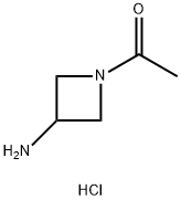 1-(3-氨基氮杂环丁烷-1-基)乙酮盐酸盐 结构式