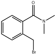 2-(bromomethyl)-N,N-dimethylbenzamide 结构式