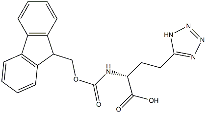 (R)-2-((((9H-Fluoren-9-yl)methoxy)carbonyl)amino)-4-(1H-tetrazol-5-yl)butanoic acid|(R)-2-((((9H-Fluoren-9-yl)methoxy)carbonyl)amino)-4-(1H-tetrazol-5-yl)butanoic acid