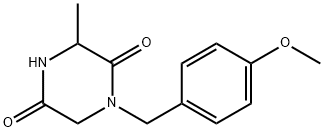 1-[(4-Methoxyphenyl)Methyl]-3-Methylpiperazine-2,5-Dione|1465769-17-8