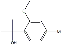 2-(4-BROMO-2-METHOXYPHENYL)PROPAN-2-OL Structure