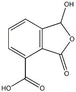 1-Hydroxy-3-oxo-1,3-dihydro-isobenzofuran-4-carboxylic acid,14671-41-1,结构式
