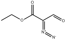 Propanoic acid, 2-diazo-3-oxo-, ethyl ester 化学構造式