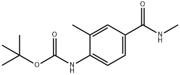 (2-Methyl-4-methylcarbamoyl-phenyl)-carbamic acid tert-butyl ester|