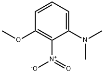 (3-Methoxy-2-nitro-phenyl)-dimethyl-amine 结构式