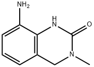 8-Amino-3-methyl-3,4-dihydroquinazolin-2(1H)-one Struktur