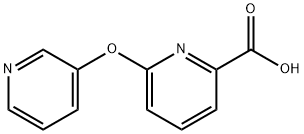 6-(Pyridin-3-yloxy)pyridine-2-carboxylicacid 结构式