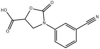 3-(3-Cyanophenyl)-2-Oxooxazolidine-5-Carboxylic Acid|